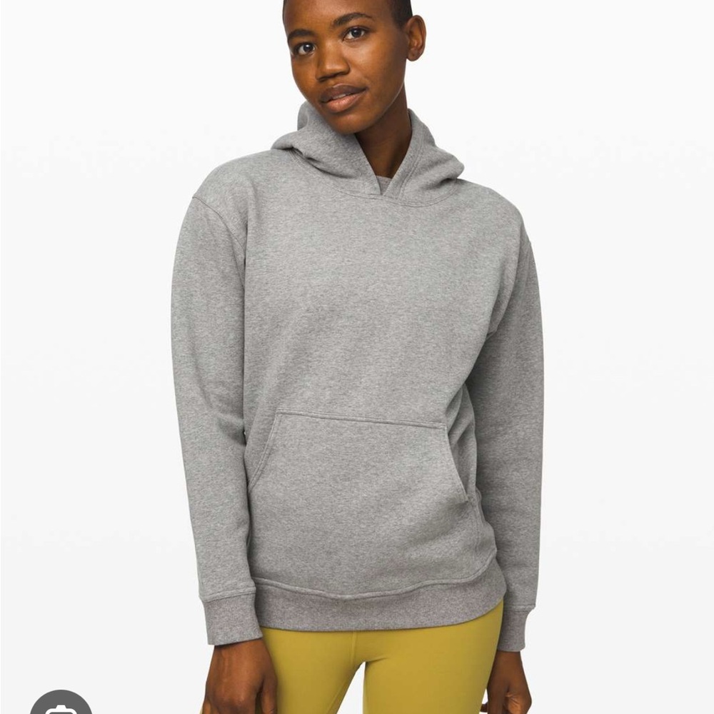 Lululemon All Yours Hoodie- heathered gray